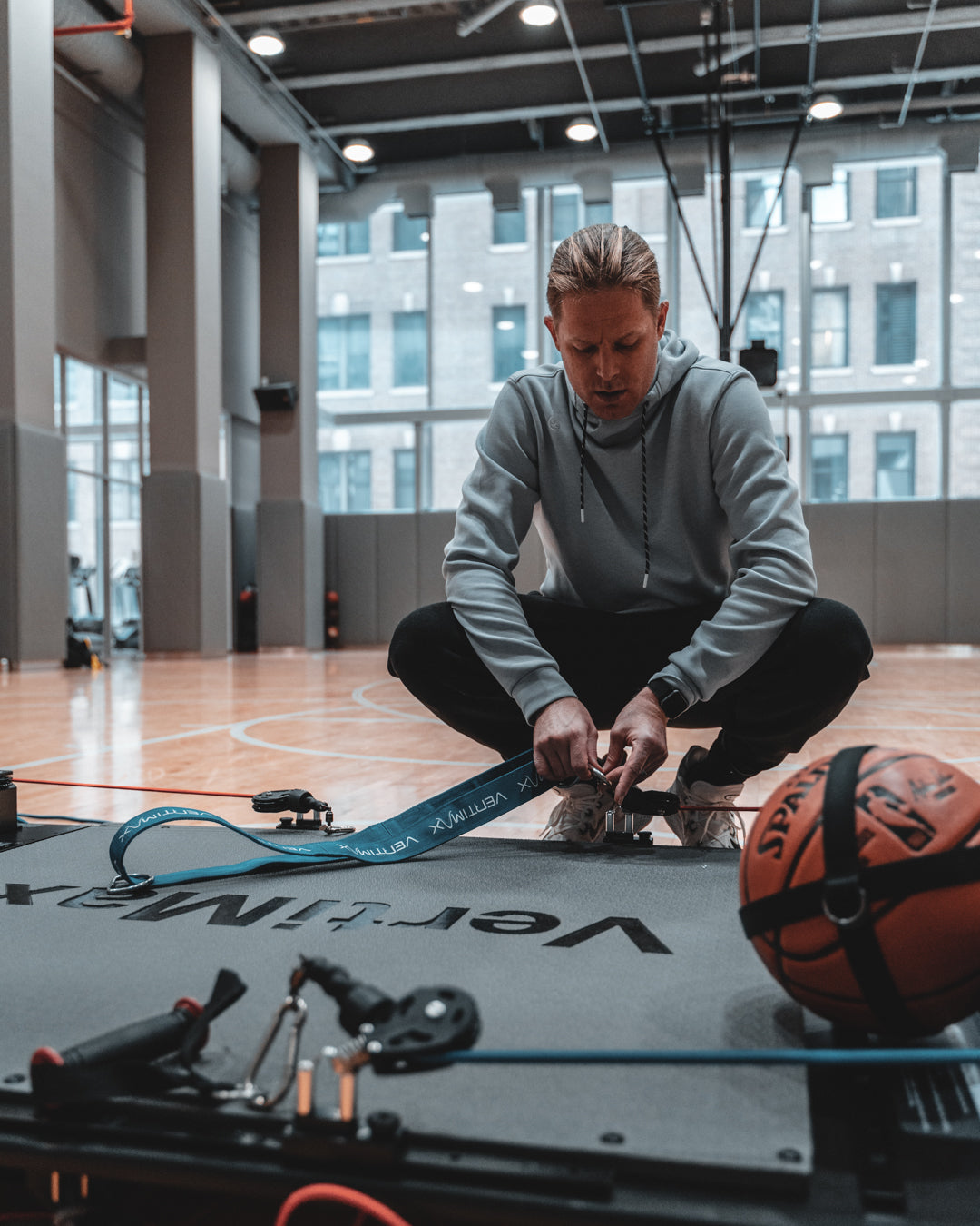Training with the Ball Attachment and Vertimax a Perfect Basketball Training Experience‼️